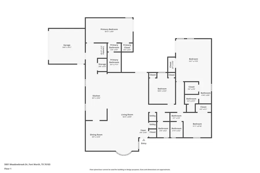 5001 Meadowbrook Drive, Fort Worth, TX 76103 - #2