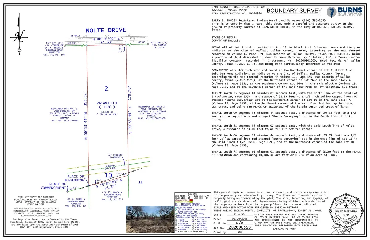 1130 Nolte Drive, Dallas, TX 75208 - #1