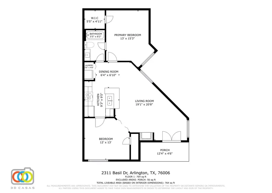 2311 Basil Drive #C103, Arlington, TX 76006 - #3