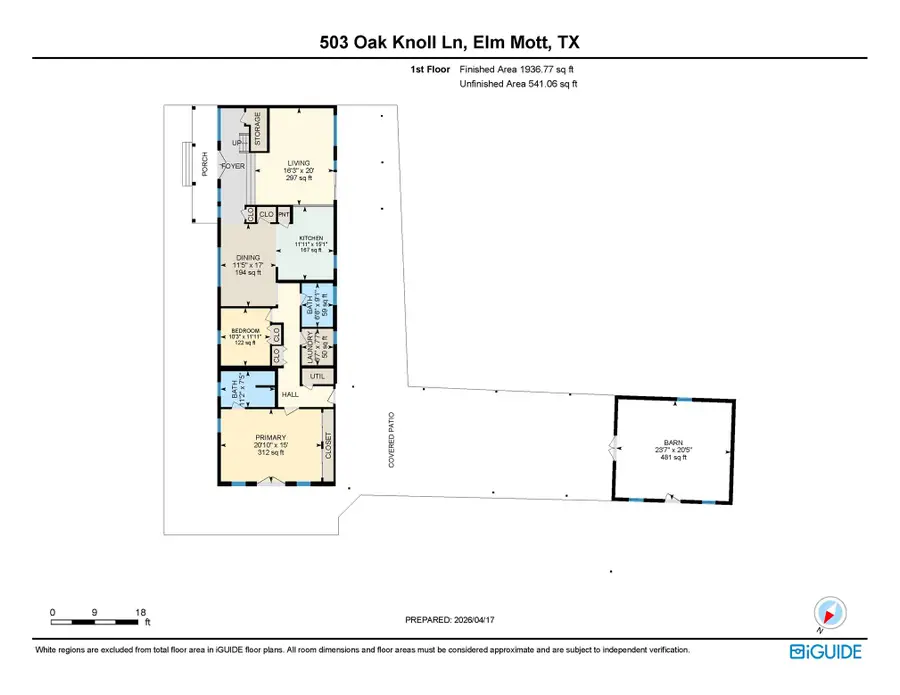 503 Oak Knoll Lane, Elm Mott, TX 76640 - #3
