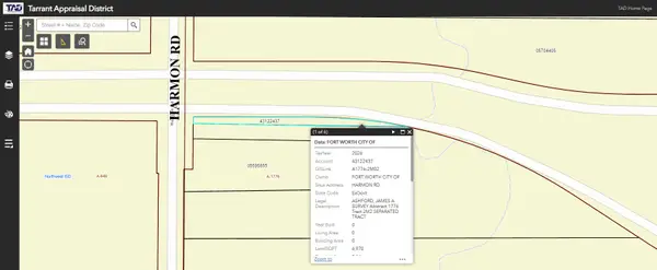 0 Harmon Road, Haslet, TX 76177