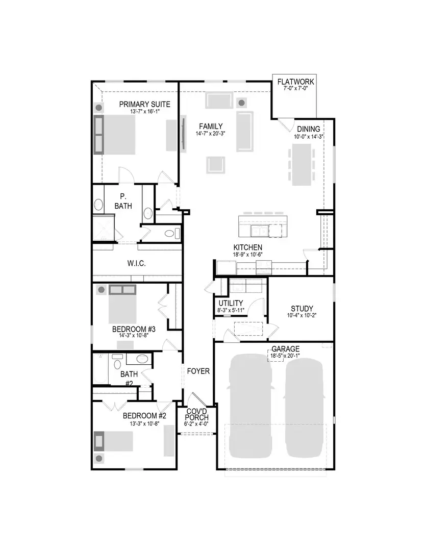 845 Bel Mares Street, Fort Worth, TX 76052 - #2