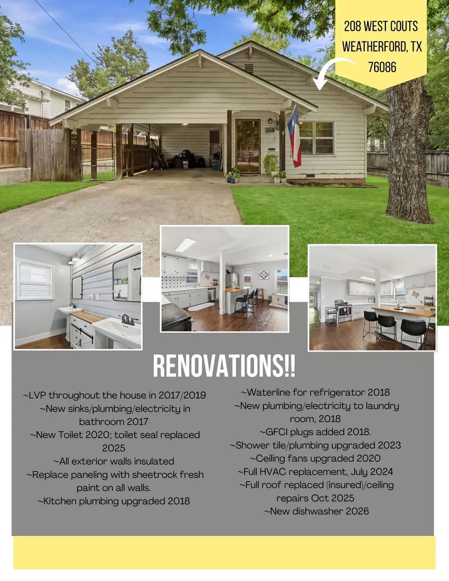 208 W Couts Street, Weatherford, TX 76086 - #2