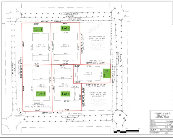TBD Lot 4 E Paris Avenue, Cooper, TX 75432