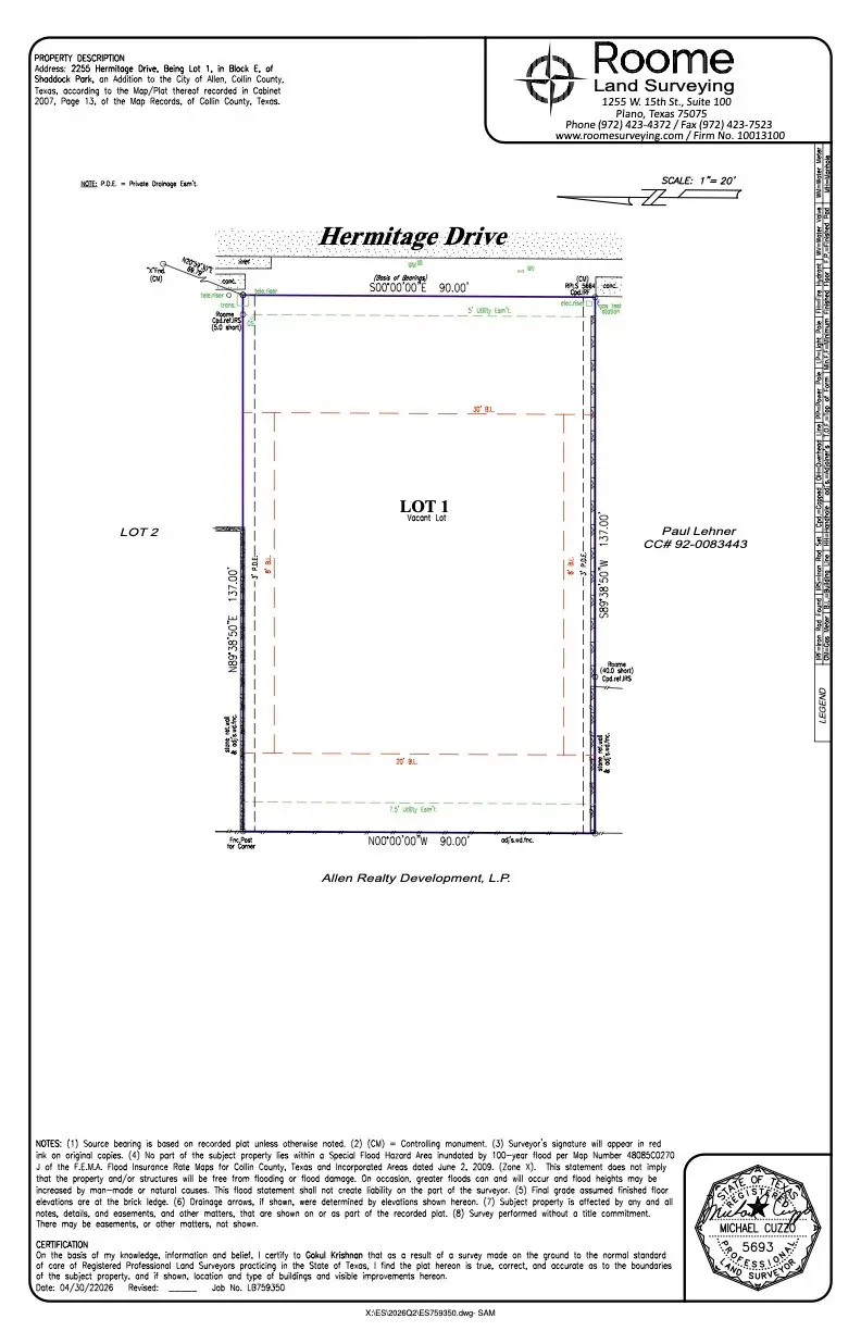 2255 Hermitage Drive, Allen, TX 75013 - #2
