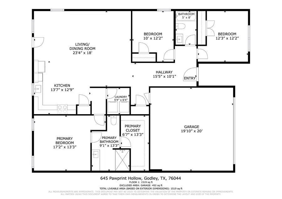 645 Pawprint Hollow, Godley, TX 76044 - #3