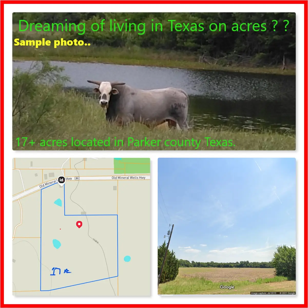 3321 Old Mineral Wells Highway, Weatherford, TX 76088 - #1