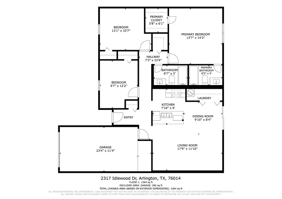 2317 Idlewood Drive, Arlington, TX 76014 - #2