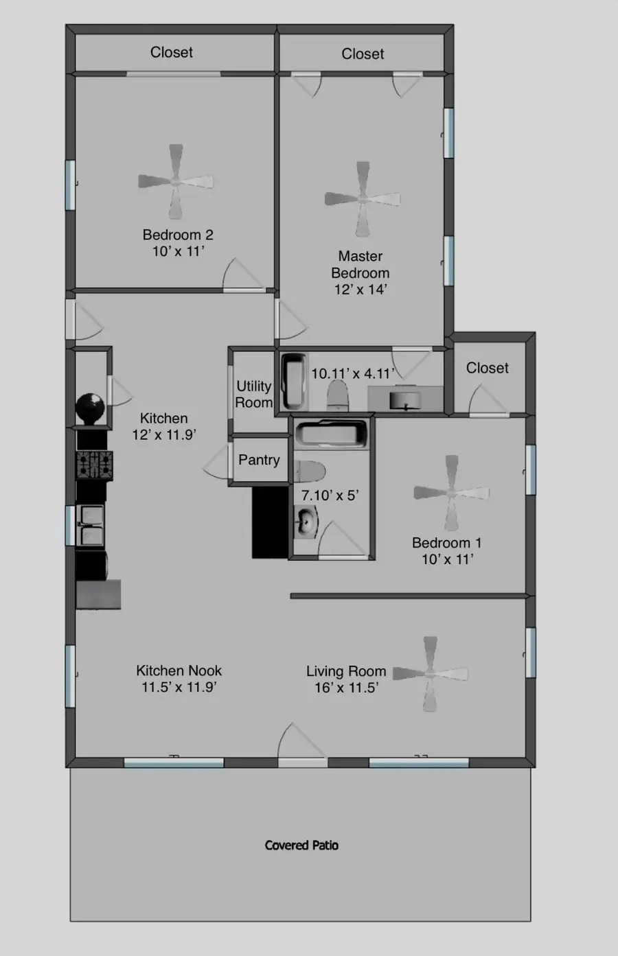 307 S Louisiana Street, Celina, TX 75009 - #3