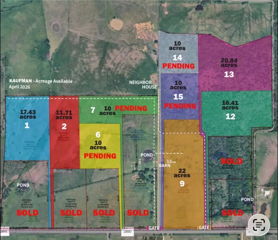 TBD Lot 12 Fm 2860, Kaufman, TX 75142 - #2