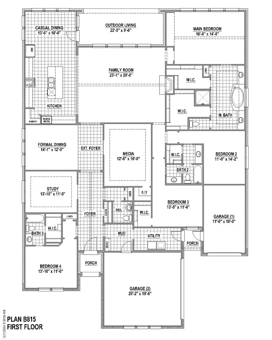 1105 Brookwood Drive, Lakewood Village, TX 75068 - #2
