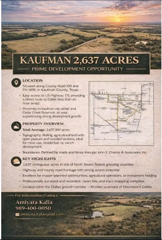 13358 County Road 109, Kaufman, TX 75142 - #1