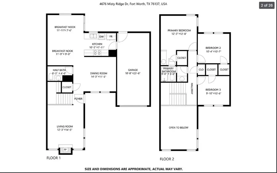 4676 Misty Ridge Drive, Fort Worth, TX 76137 - #3