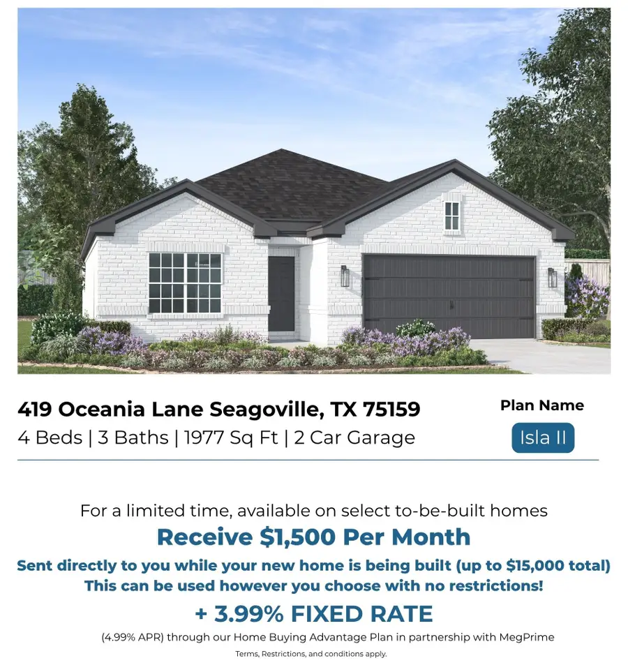 419 Oceania Lane, Seagoville, TX 75159 - #2