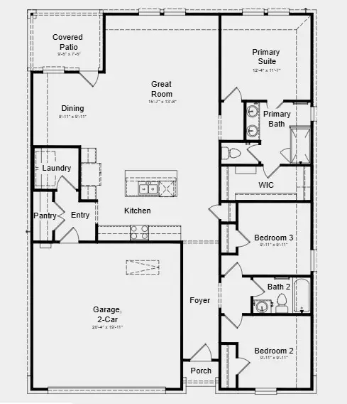 2336 Buffalo Bayou Way, Crandall, TX 75114 - #2