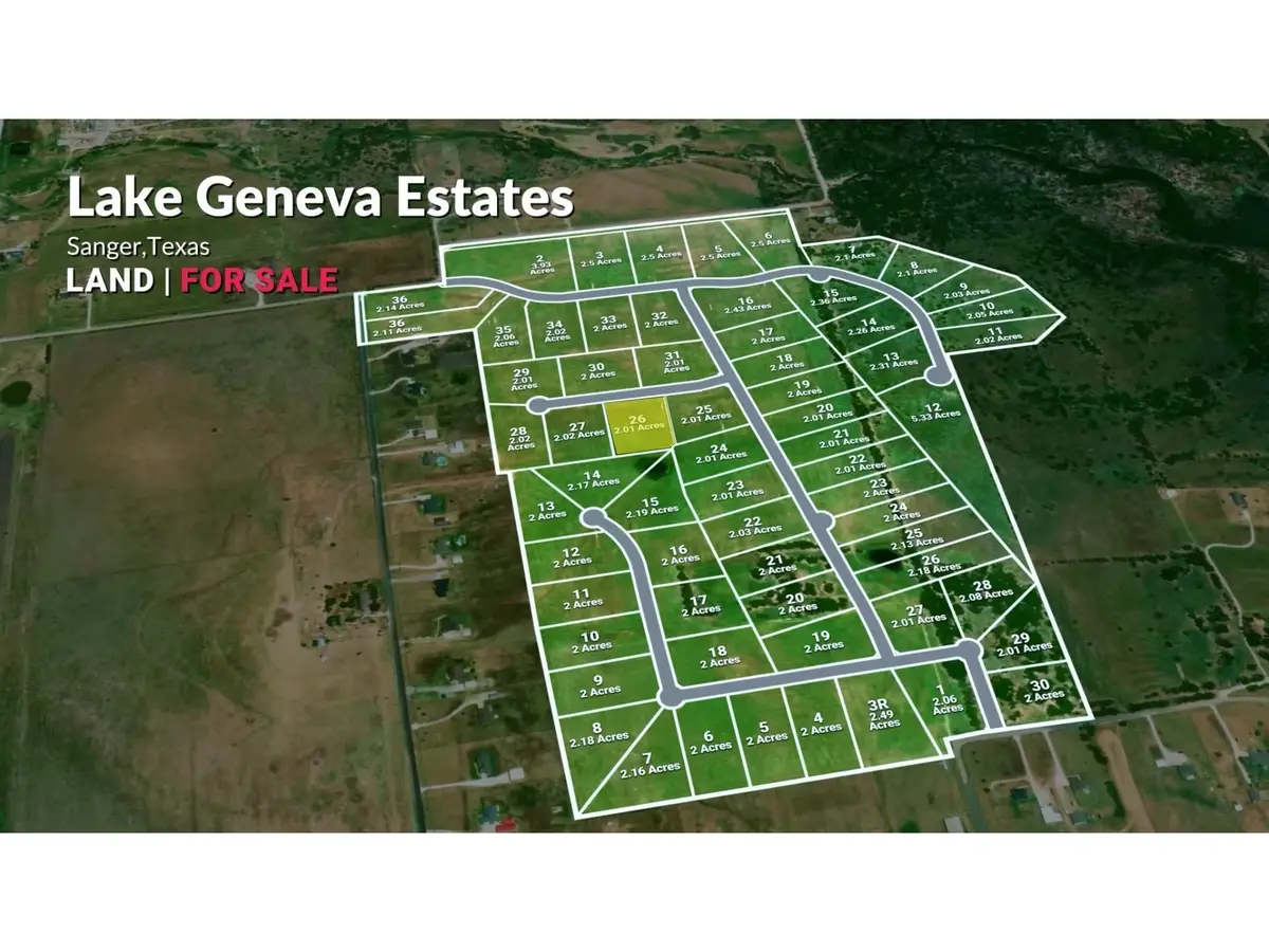 Lot 26 Lake Erie Court, Sanger, TX 76266 - #1