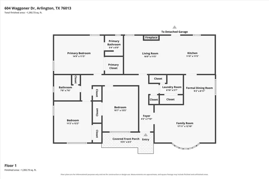 604 Waggoner Drive, Arlington, TX 76013 - #3