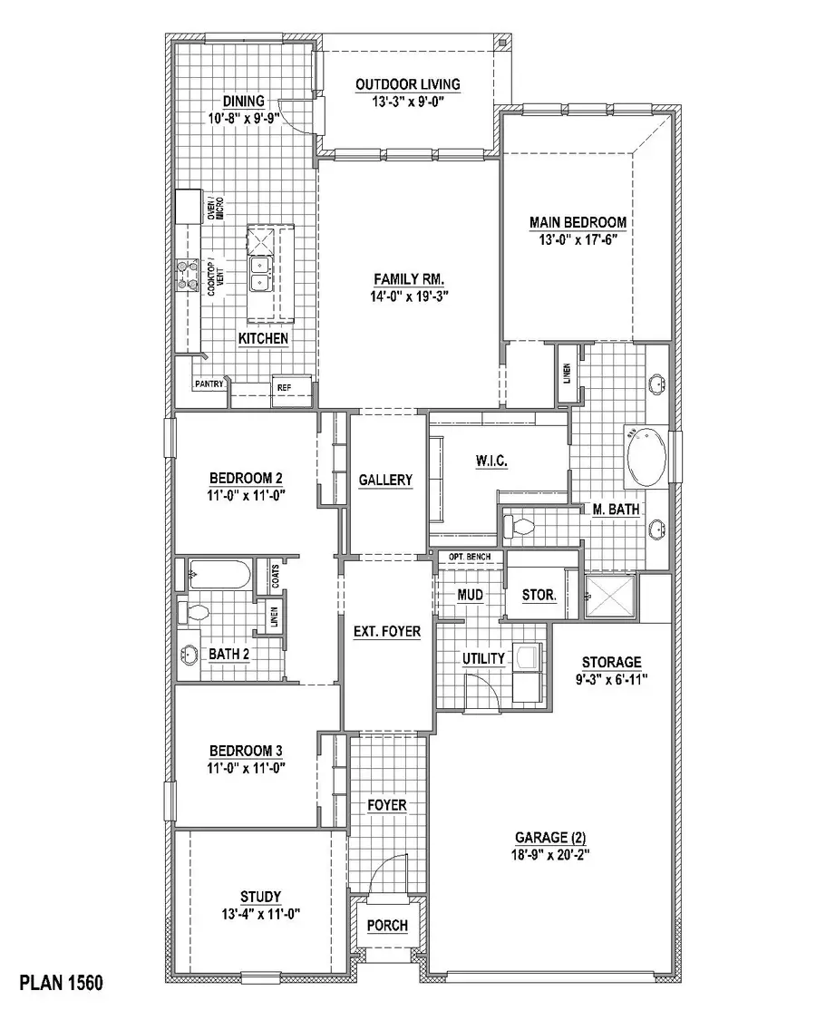 9821 Oak Glade Drive, Denton, TX 76207 - #2