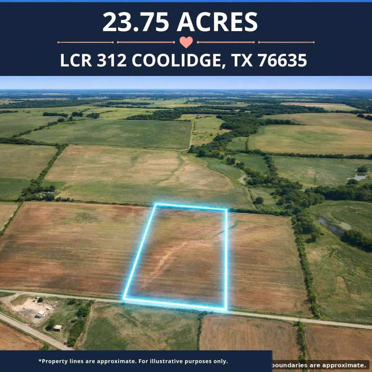 TBD Lcr 312, Coolidge, TX 76635 - #1