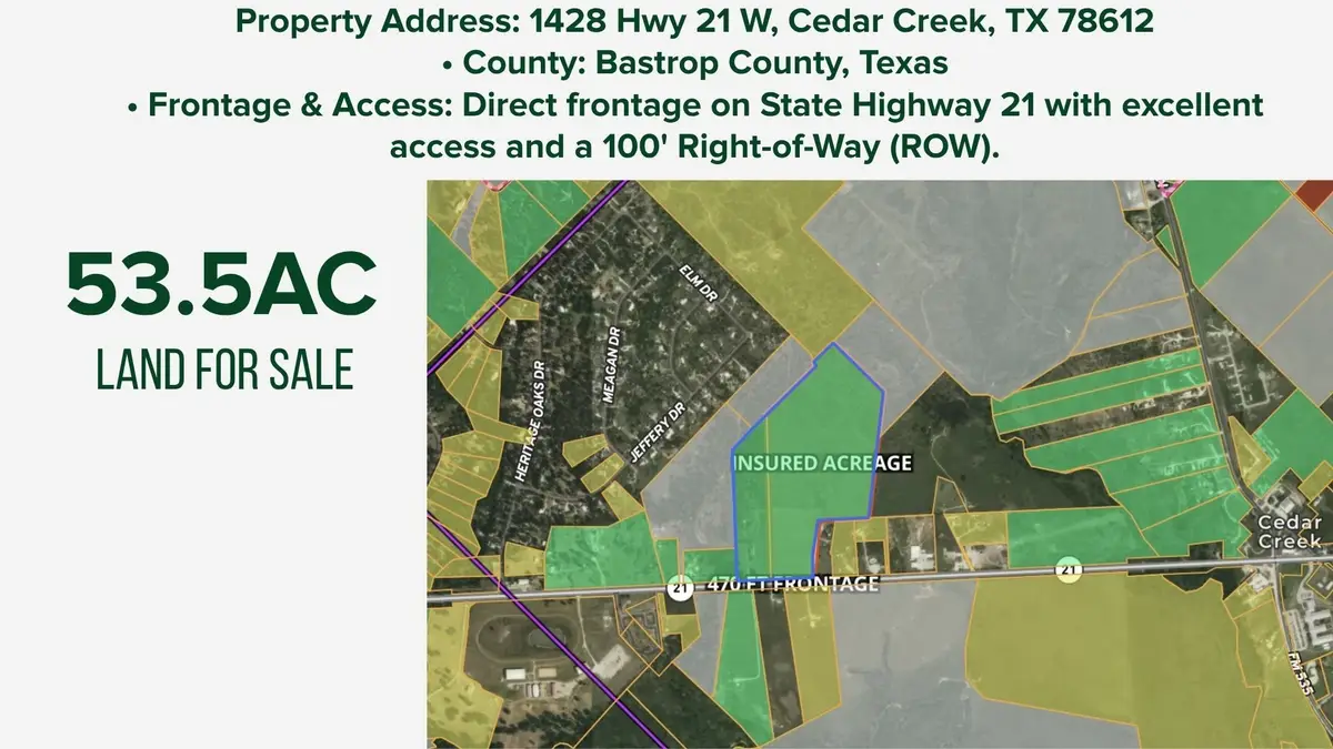 1428 State Highway 21 W, Cedar Creek, TX 78612 - #1