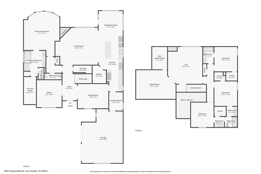 9601 Brazendine Drive, Fort Worth, TX 76244 - #2