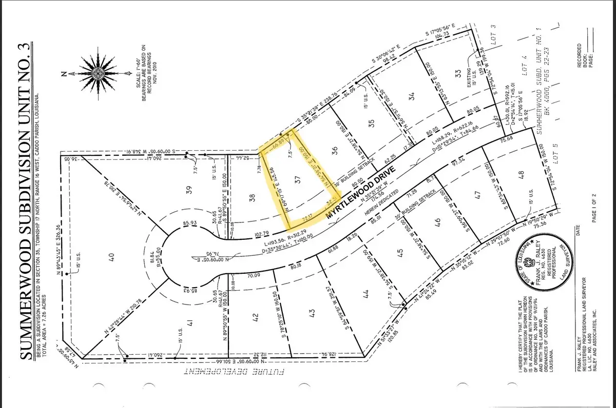 Lot 37 Myrtlewood Drive, Greenwood, LA 71033 - #1