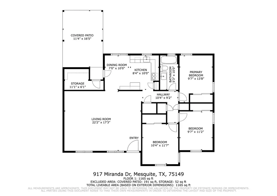 917 Miranda Drive, Mesquite, TX 75149 - #2