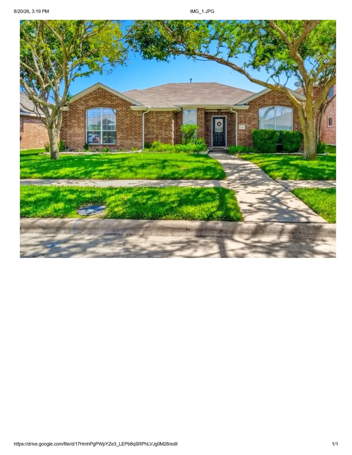 5605 Periwinkle Lane, McKinney, TX 75070 - #1