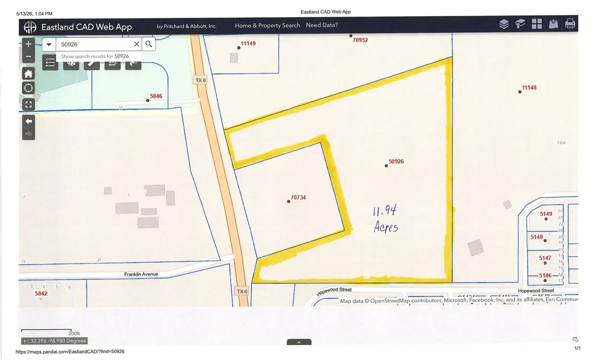 404 Highway 6, Cisco, TX 76437 - #1