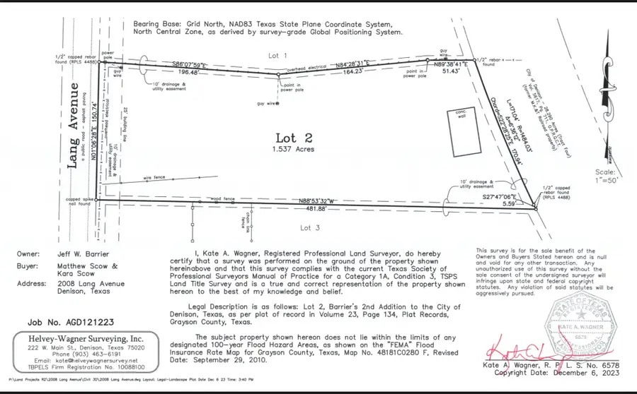 2008 S Lang Avenue, Denison, TX 75020 - #2