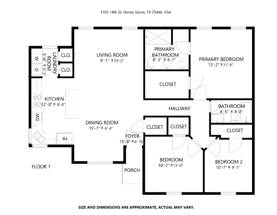 1102 14th Street, Honey Grove, TX 75446 - #2