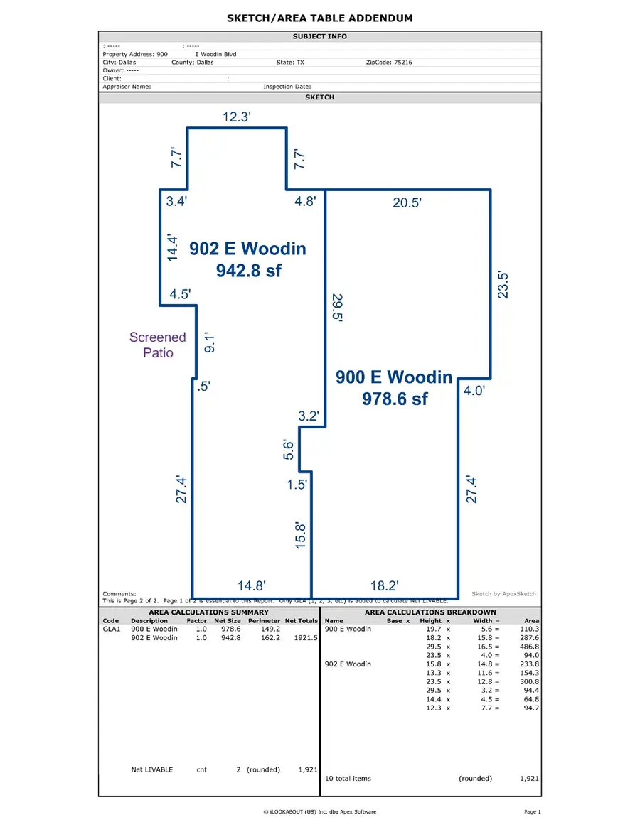 900 E Woodin Boulevard, Dallas, TX 75216 - #2