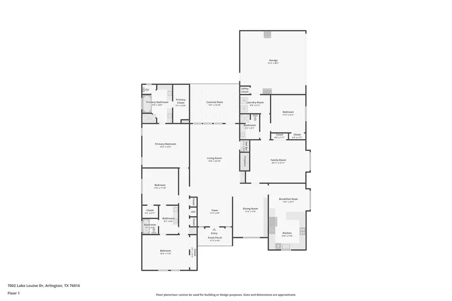 7002 Lake Louise Drive, Arlington, TX 76016 - #2