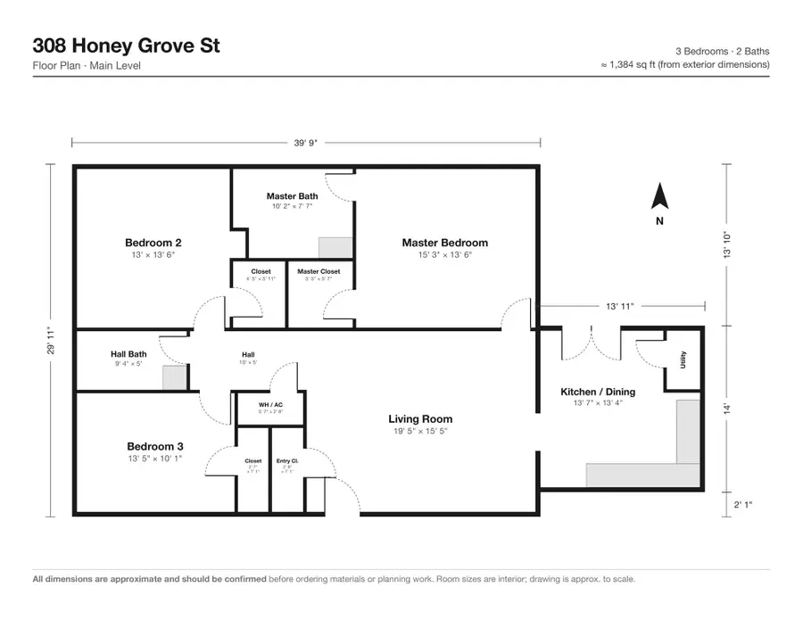 308 Honey Grove St, Roxton, TX 75477 - #3