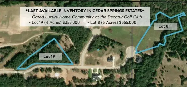 Lot 19 Cedar Springs Drive, Decatur, TX 76234