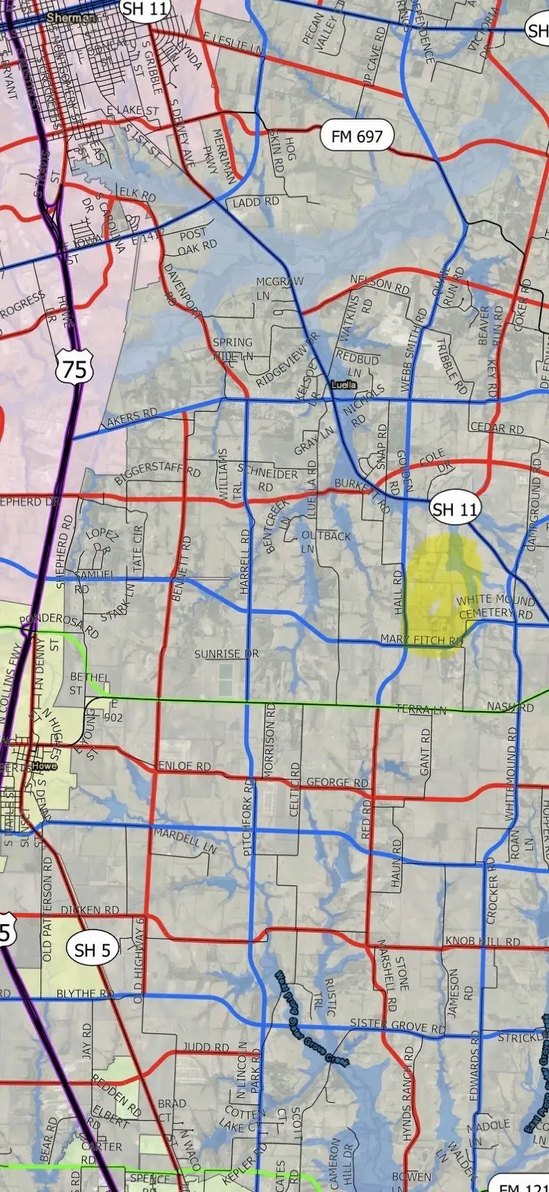 61.96ac Mary Fitch Road, Sherman, TX 75090 - #2