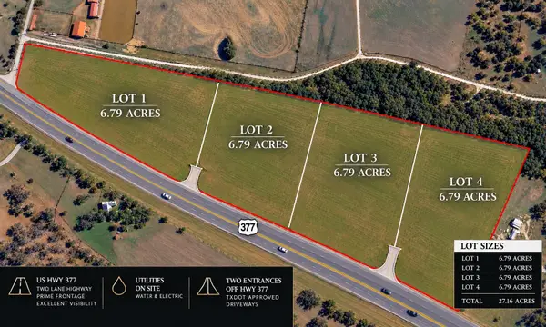 LOT 4 TBA Us Hwy 377 Highway, Gordonville, TX 76264