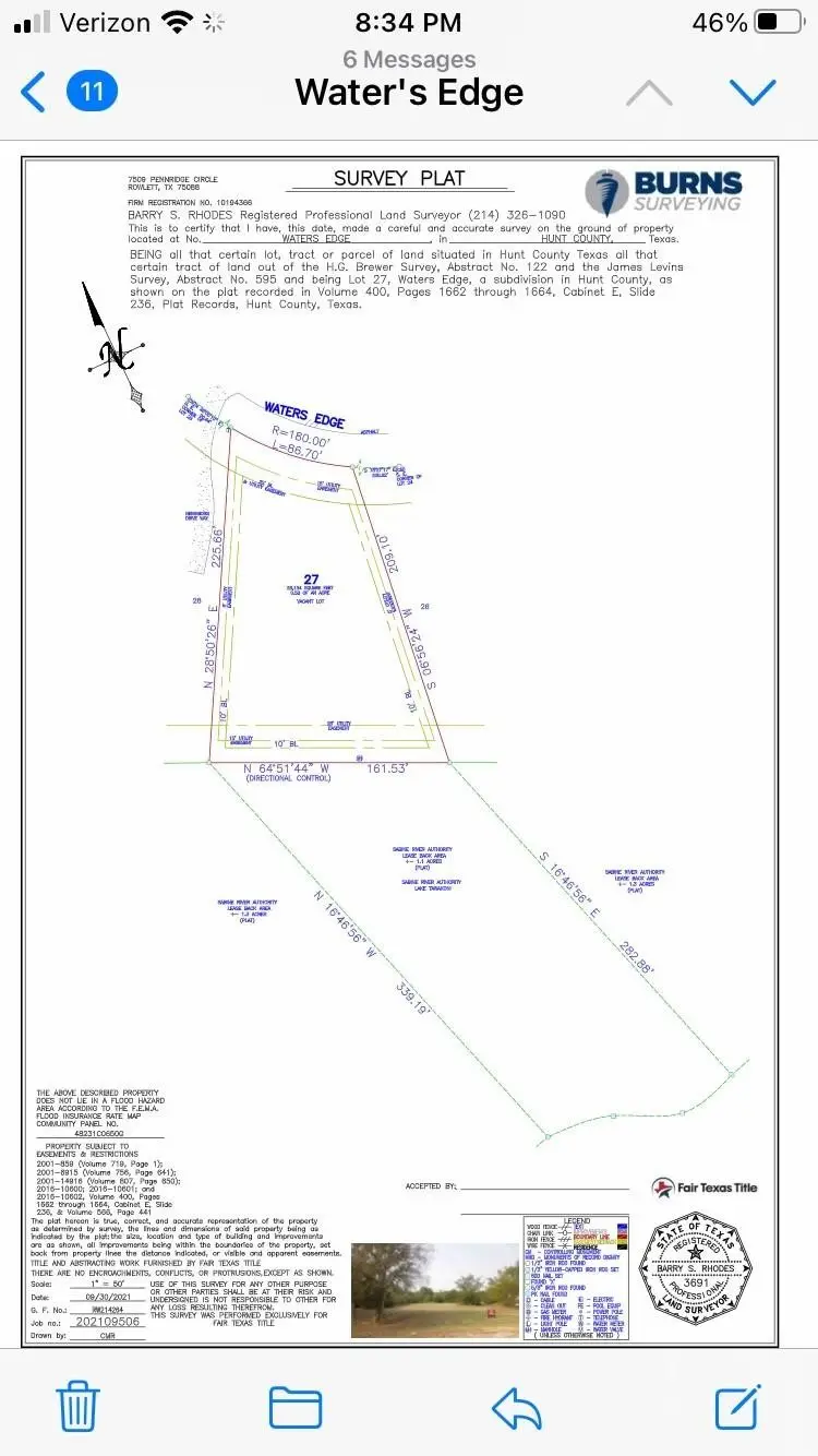 TBD Waters Edge, Quinlan, TX 75474 - #2