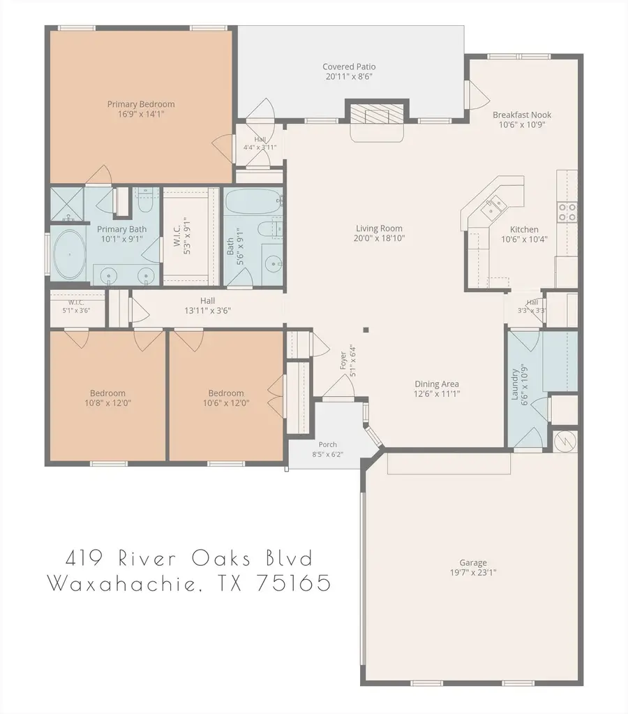 419 River Oaks Boulevard, Waxahachie, TX 75165 - #3