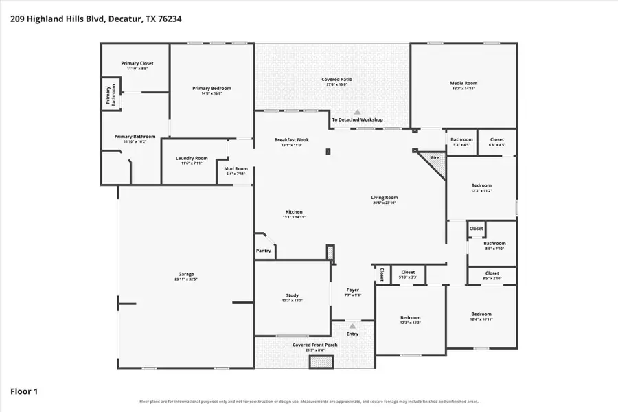 209 Highland Hills Boulevard, Decatur, TX 76234 - #2