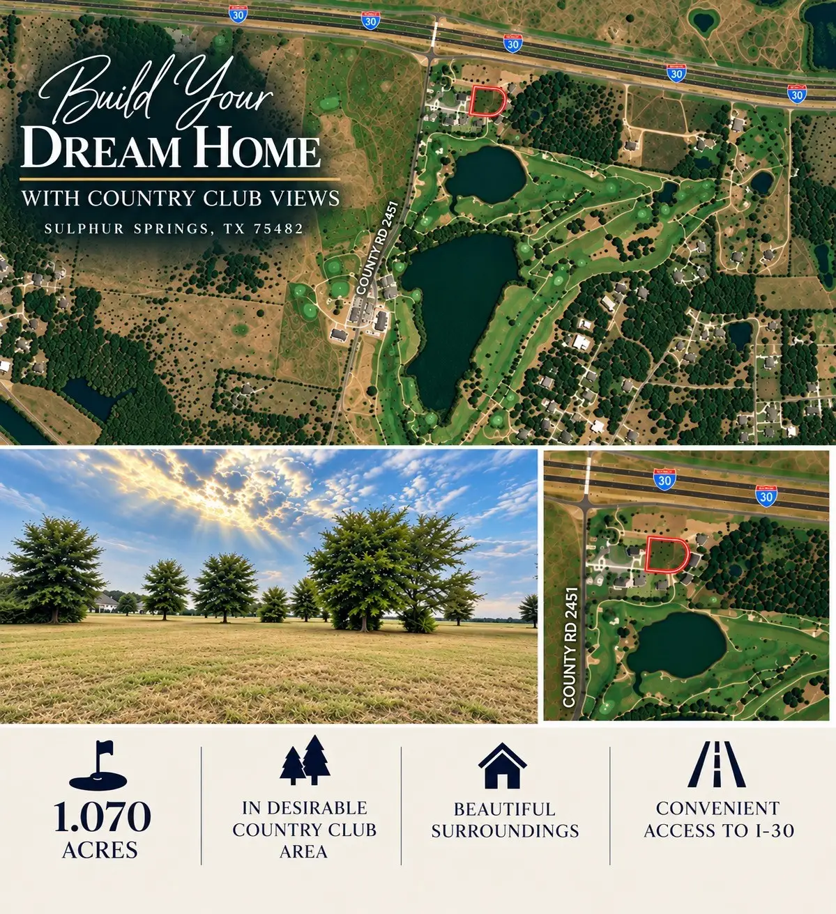 TBD Fairway Lane, Sulphur Springs, TX 75482 - #1