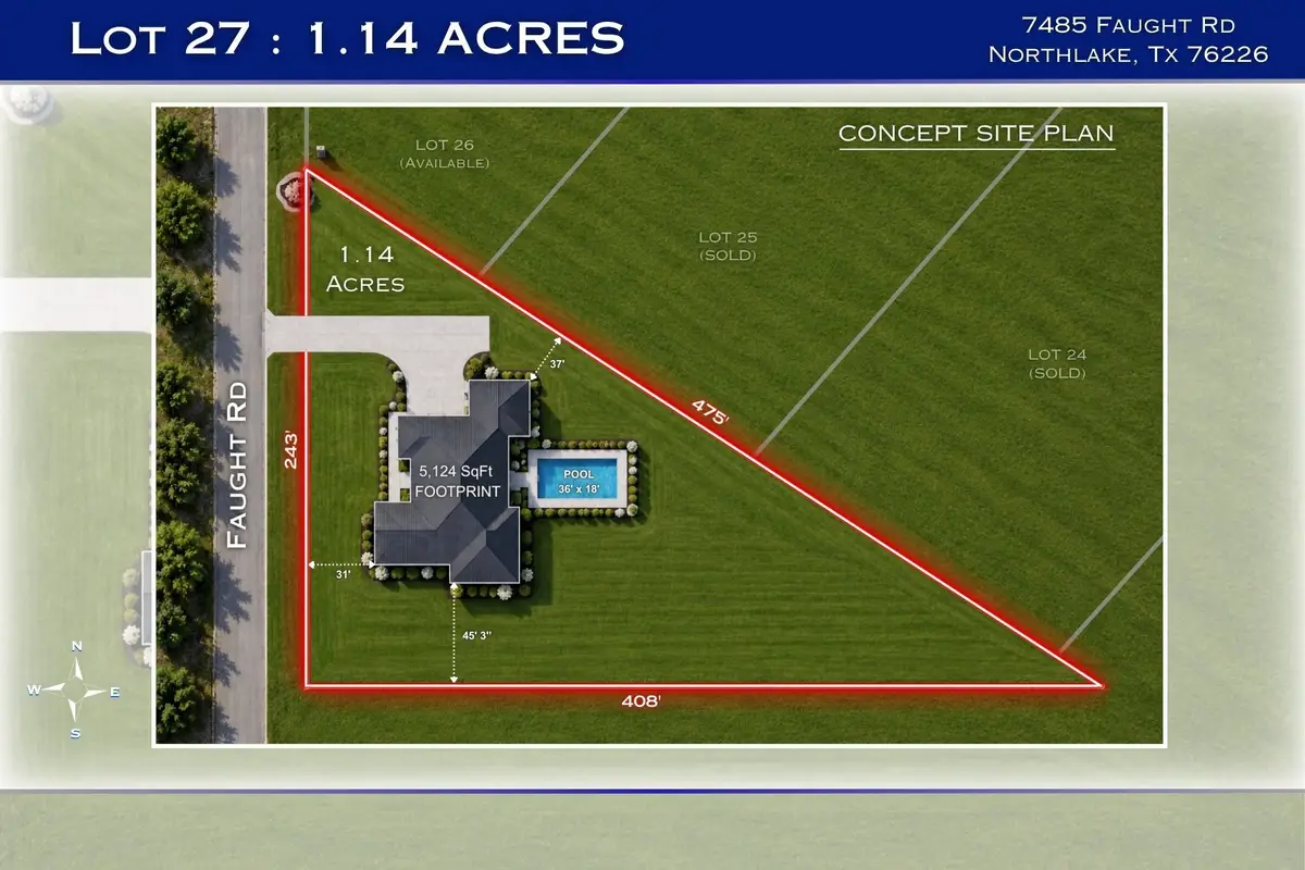 7485 Faught Road, Northlake, TX 76226 - #1