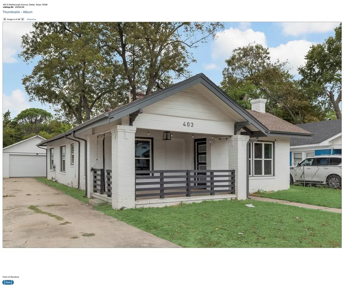 403 S Marlborough Avenue, Dallas, TX 75208 - #1