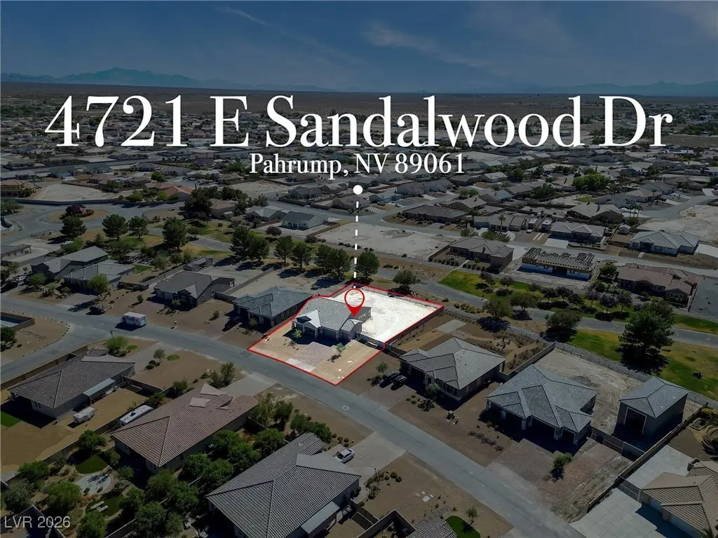 4721 Sandalwood Drive, Pahrump, NV 89061 - Image #1