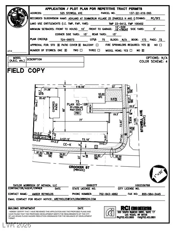 525 Stowell Avenue, Las Vegas, NV 89138 - Image #3