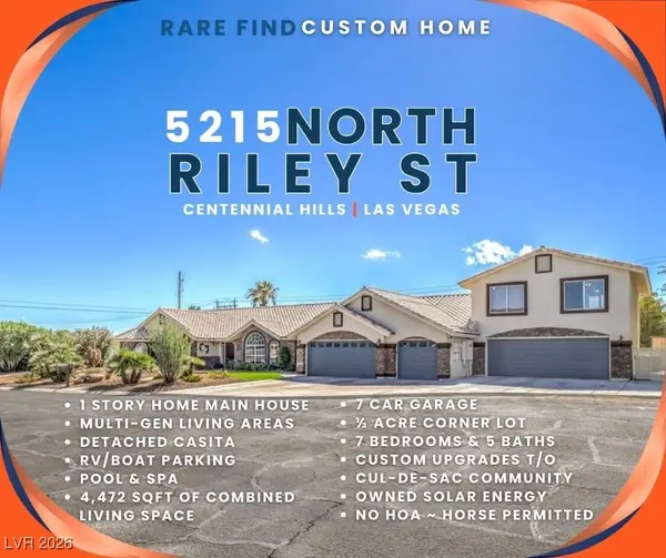 5215 N Riley Street, Las Vegas, NV 89149