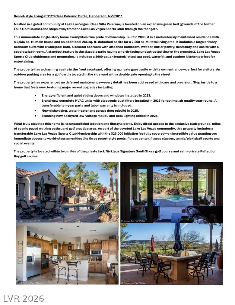 1123 Casa Palermo Circle, Henderson, NV 89011 - #1