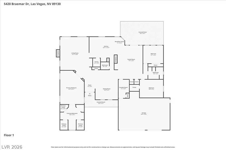 5420 Braemar Drive, Las Vegas, NV 89130 - #3