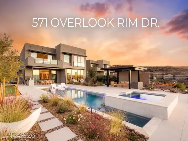 571 Overlook Rim Drive, Henderson, NV 89012