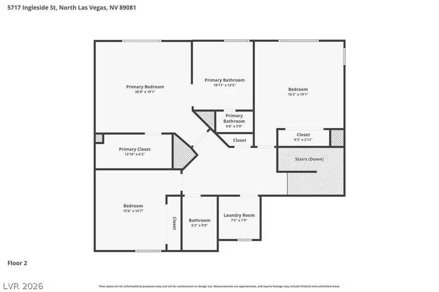 5717 Ingleside Street, North Las Vegas, NV 89081 - #3